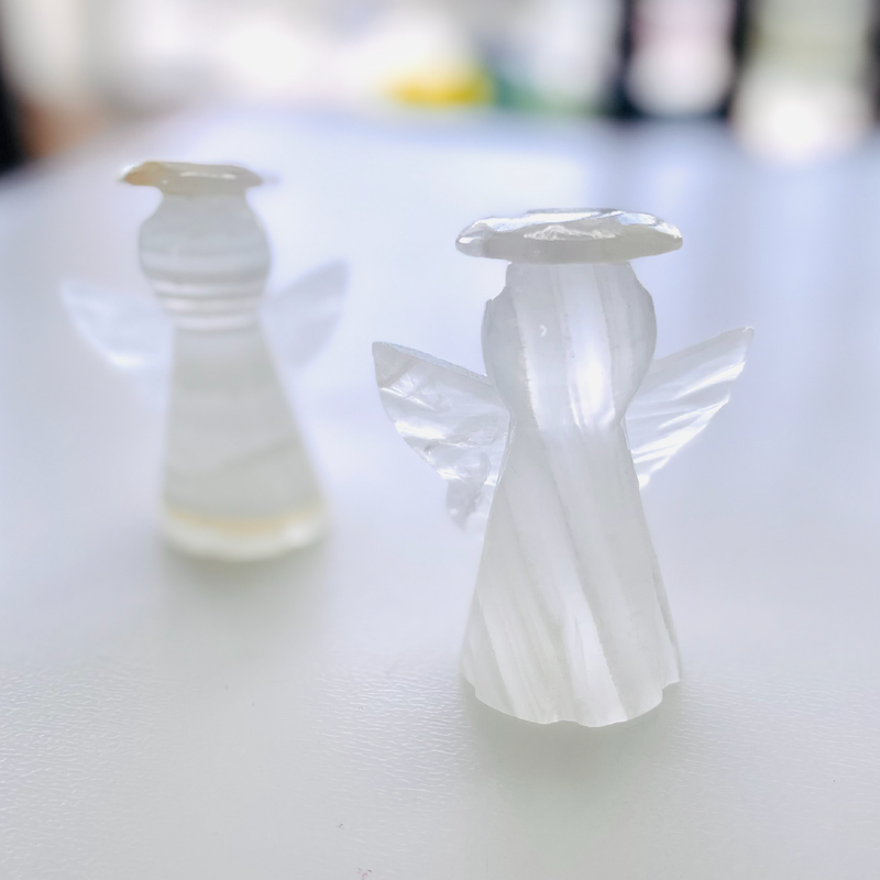 Creme Opal Angels Infinity Set