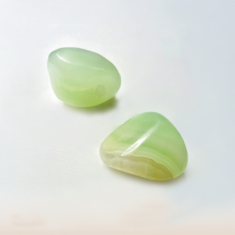 Green Calcite Infinity Set