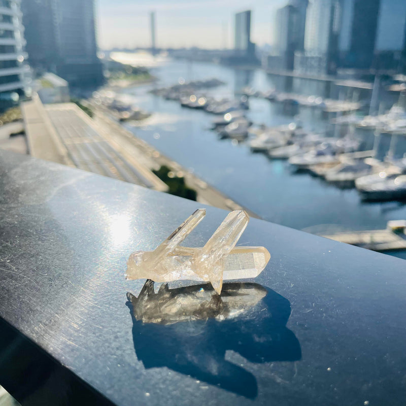 Brazilian Clear Quartz Cluster BCQ14