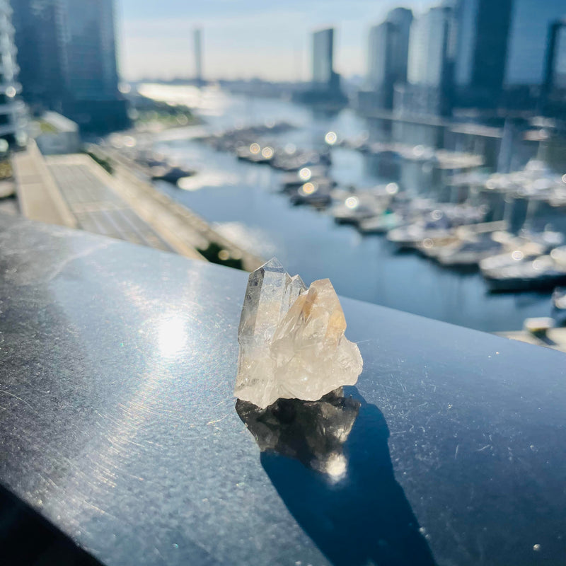 Brazilian Clear Quartz Cluster BCQ20