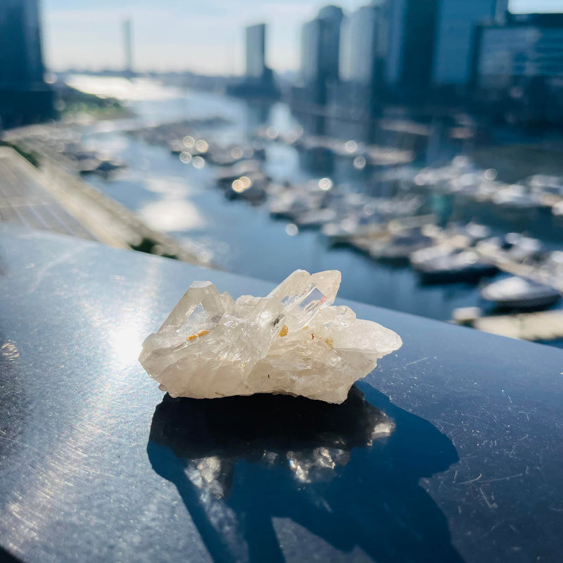 Brazilian Clear Quartz Cluster BCQ36