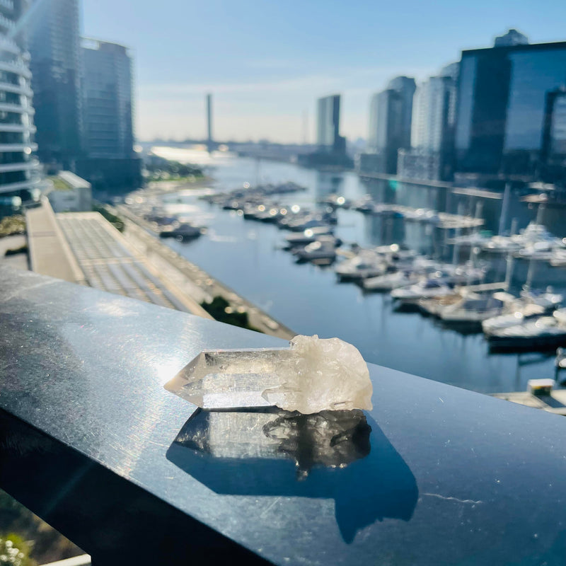 Brazilian Clear Quartz Cluster BCQ40