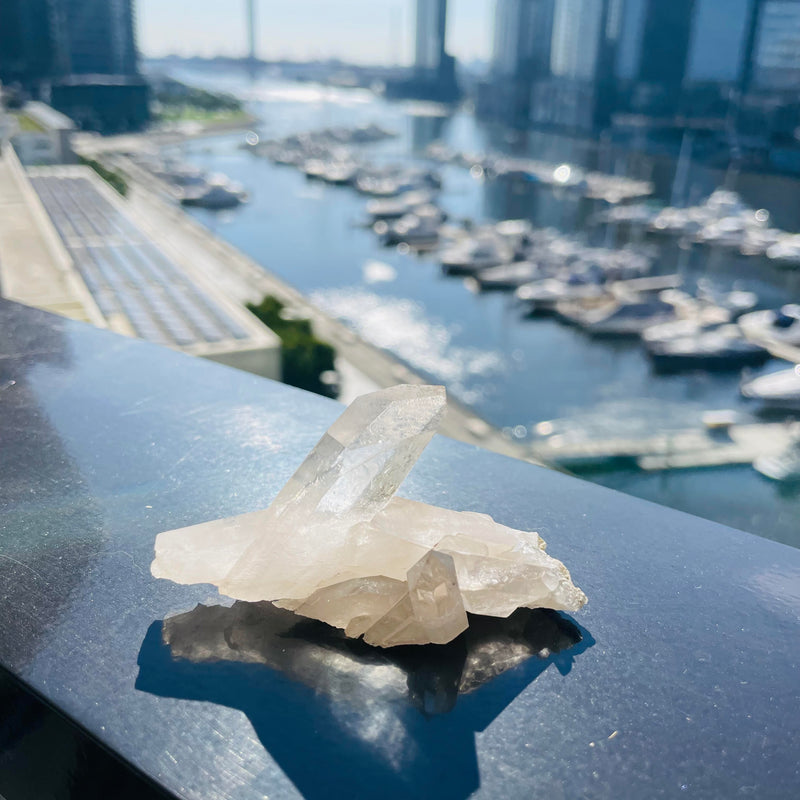 Brazilian Clear Quartz Cluster BCQ58