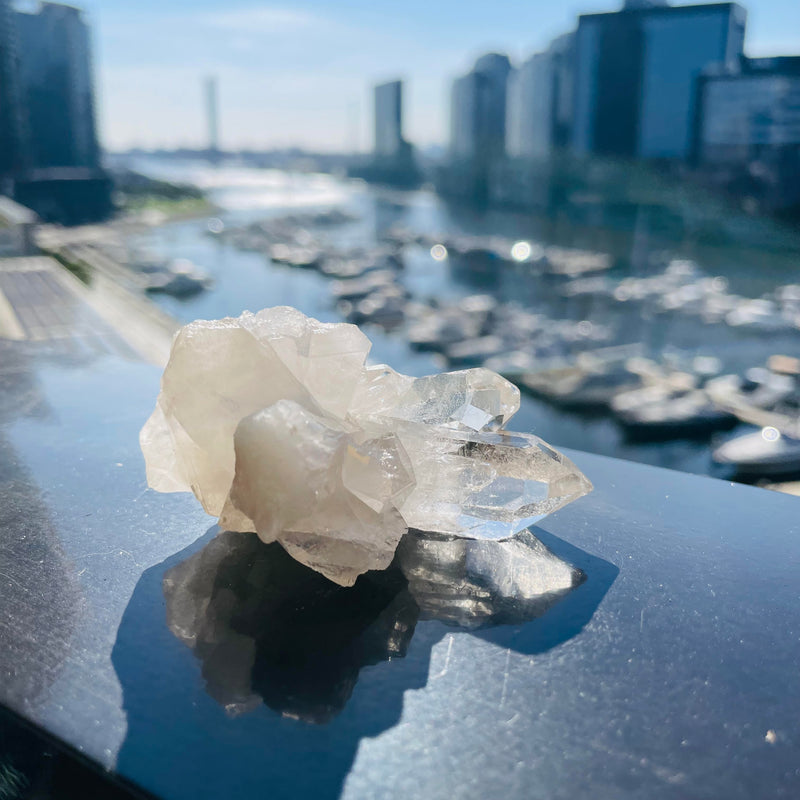 Brazilian Clear Quartz Cluster BCQ81