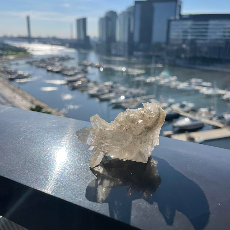 Brazilian Clear Quartz Cluster BCQ85