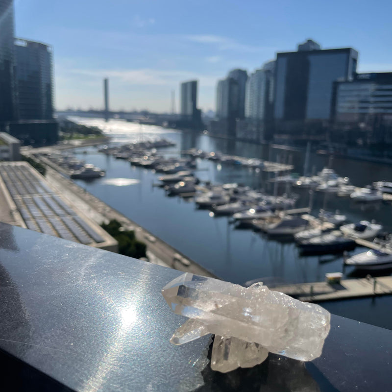 Brazilian Clear Quartz Cluster BCQ90