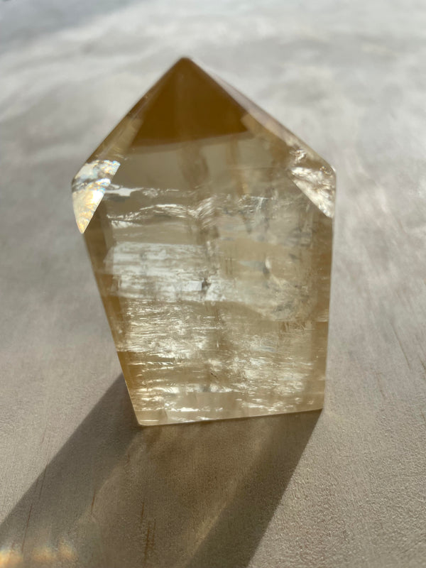 Honey Calcite Towers HCT114