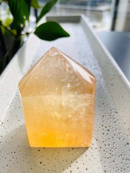 Honey Calcite Towers HCT133