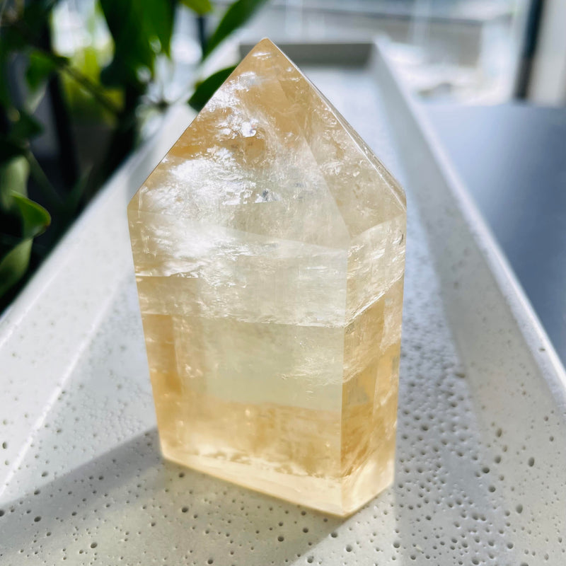 Honey Calcite Towers HCT148