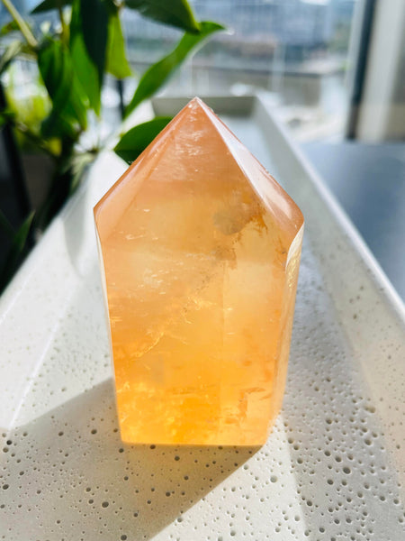 Honey Calcite Towers HCT164