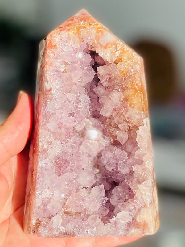 Pink Amethyst Tower PAT570
