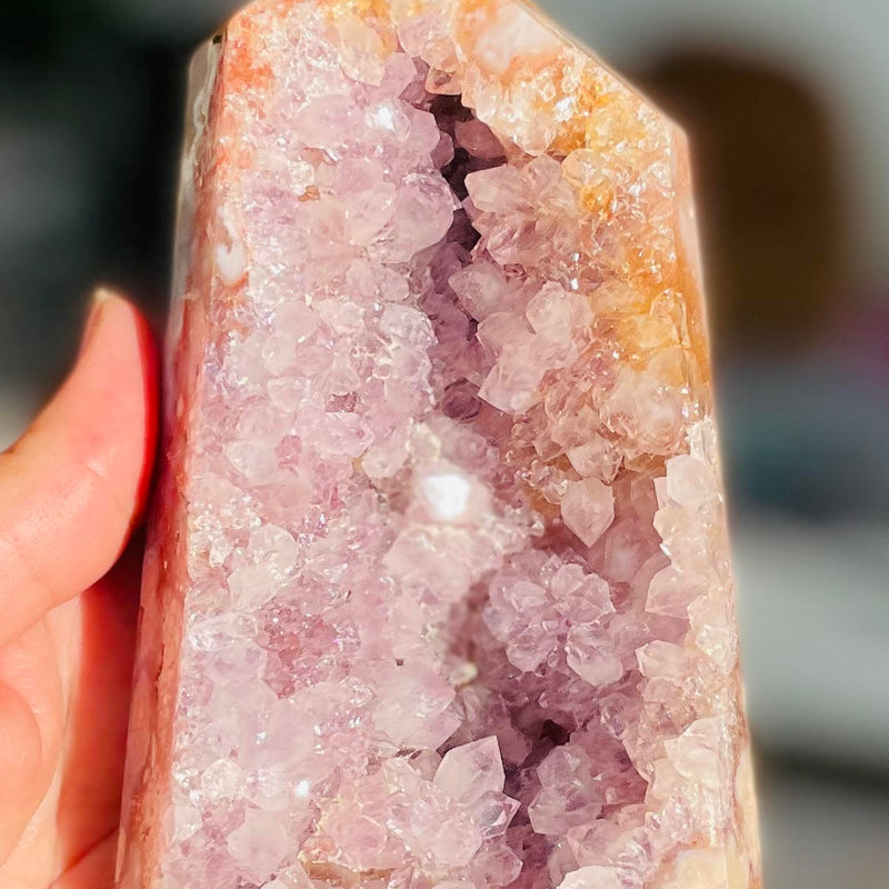 Pink Amethyst Tower PAT570