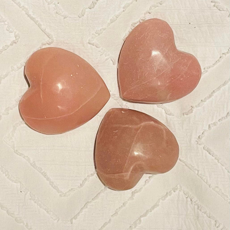 Pink Opal Heart POHM153