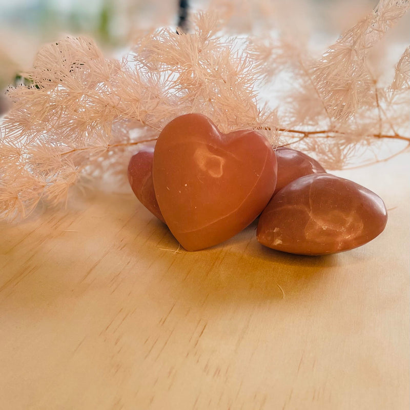 Pink Opal Heart POHM122