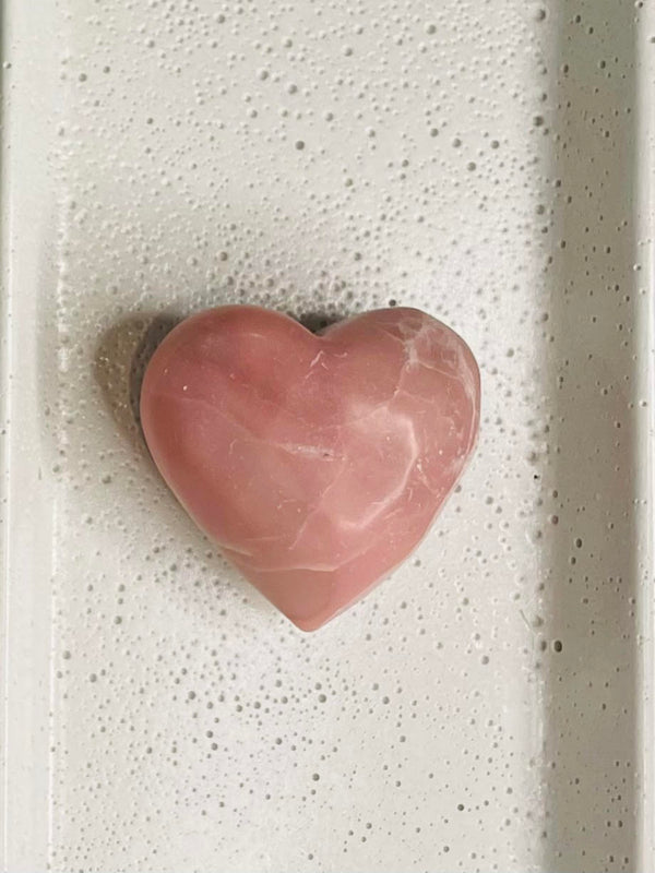 Pink Opal Heart POHM122