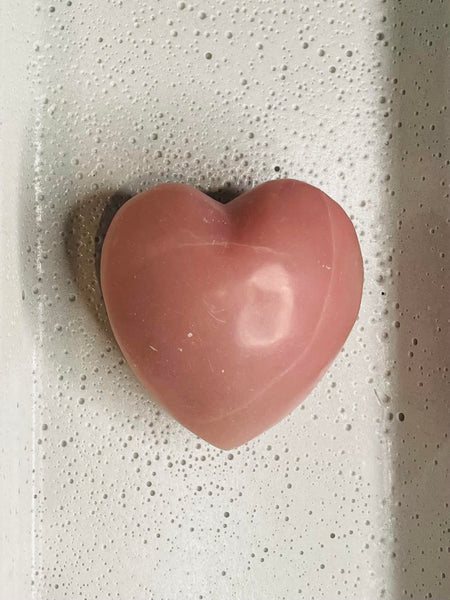 Pink Opal Heart POHM153
